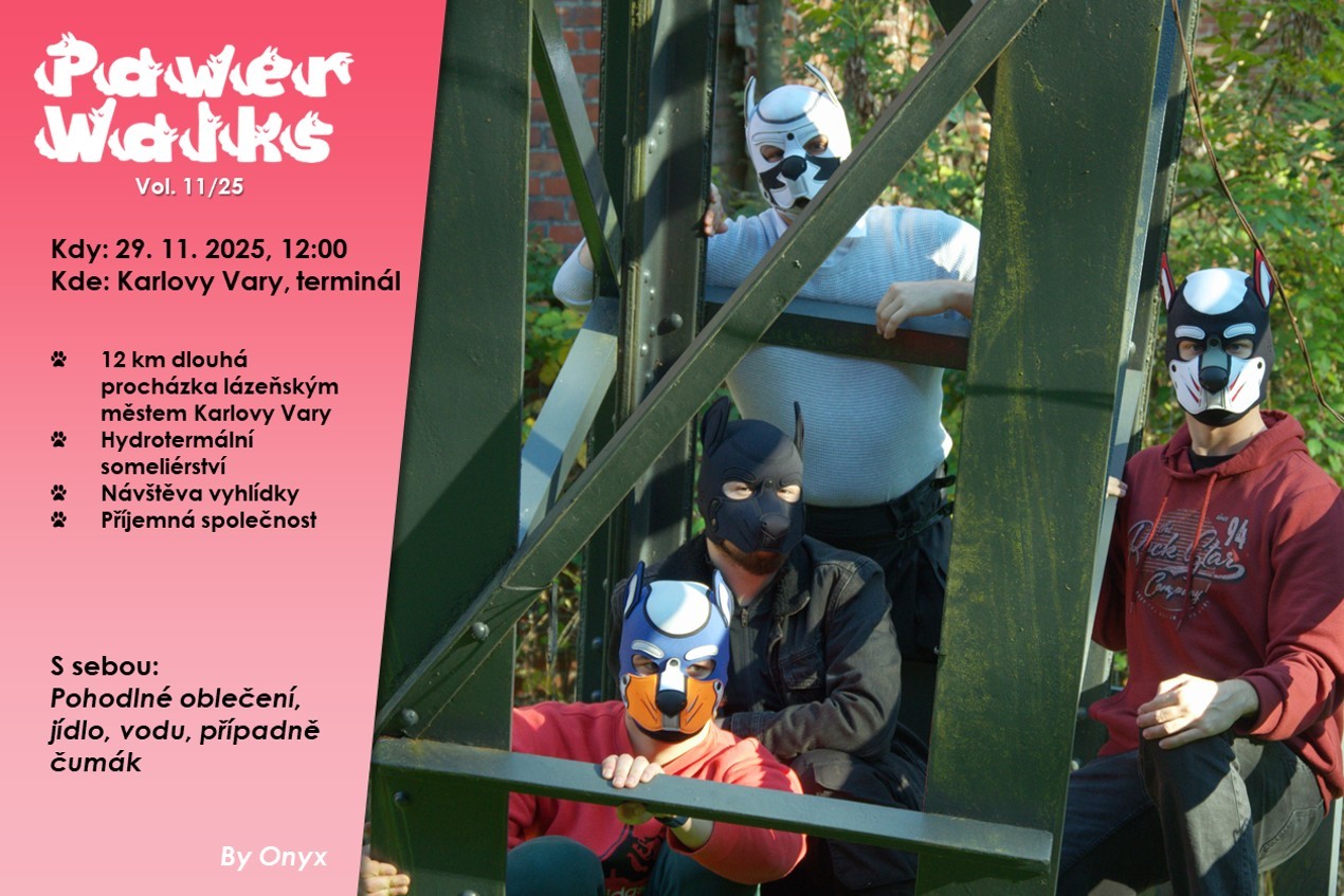 Pawer Walks: Minerálková degustace - 2025-11-29T12:00 - Karlovy Vary, terminál