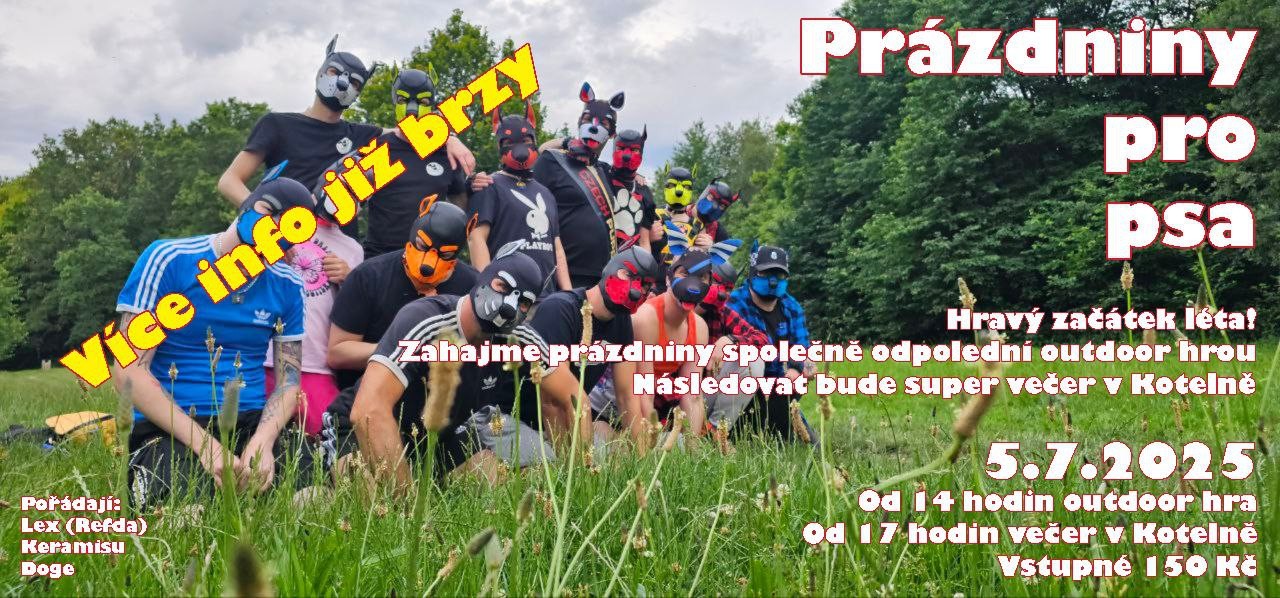 Prázdniny pro psa - 2025-07-05T14:00 - Klub Kotelna