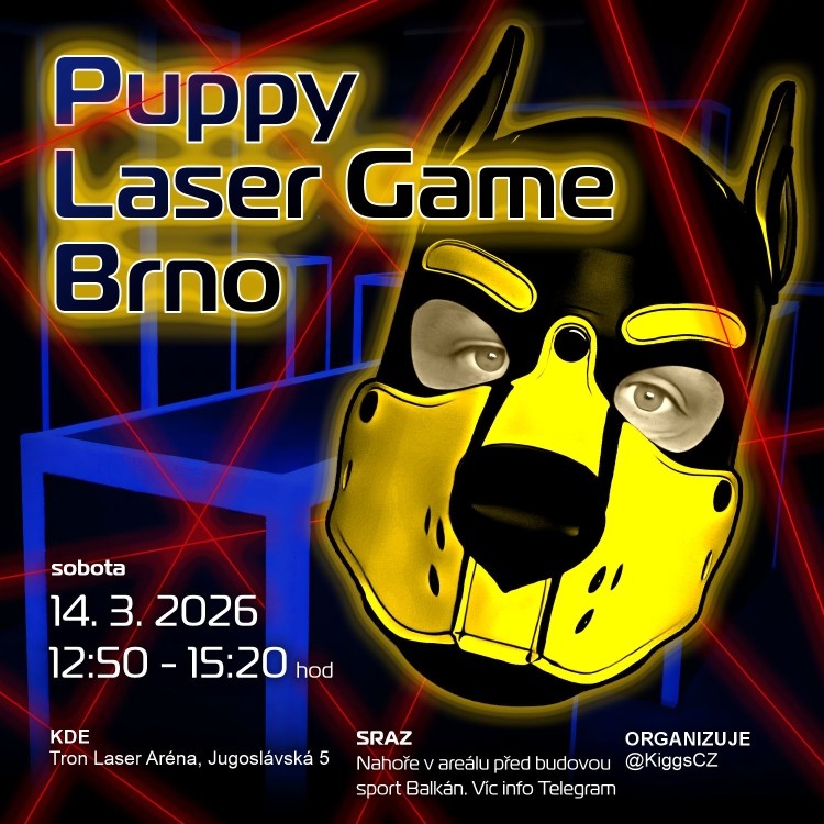 Puppy Laser game Brno - 2026-03-14T12:50 - Tron Laser Aréna
