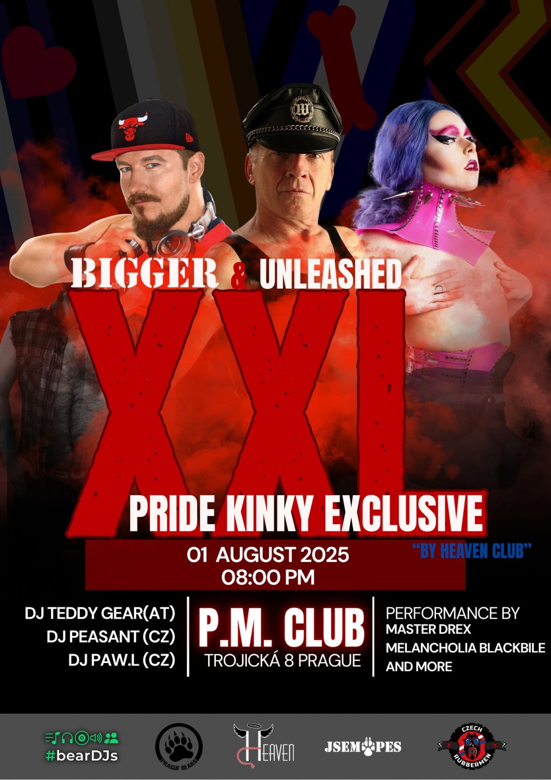 Bigger & Unleashed XXL - 2025-08-01T20:00 - P.M.Klub + Heaven club