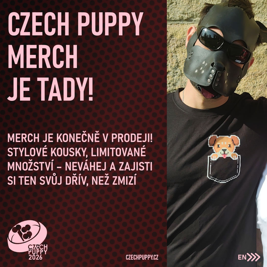 Czech Puppy merch je tady!